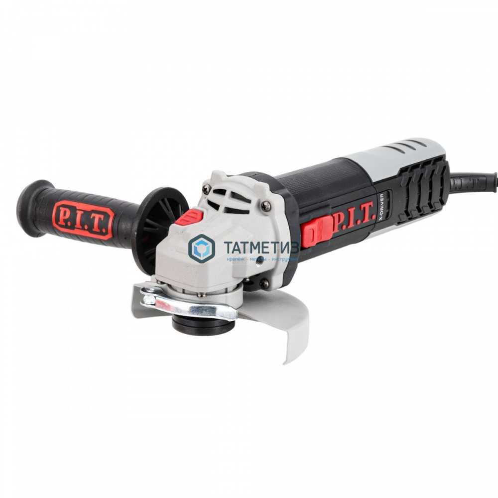 УШМ P.I.T  125 мм, 1000 вт, 11000 об/мин, М14, компаунд, подшипник -  магазин крепежа «ТАТМЕТИЗ»
