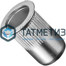 Заклепка-гайка с пот бортом и насечками А2 М10 х 21 -  магазин крепежа «ТАТМЕТИЗ»
