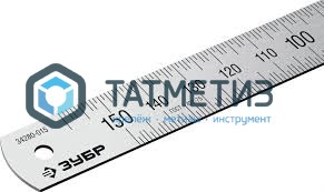Линейка ЗУБР Про-50, усиленная, нержавеющая, 500 мм, Профессионал -  магазин «ТАТМЕТИЗ»