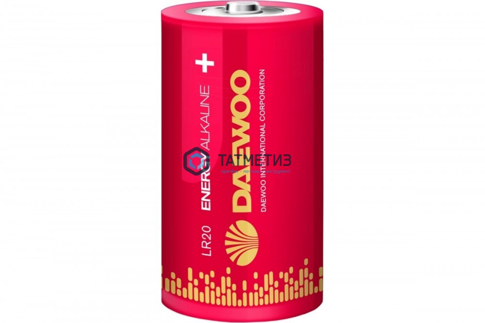 Батарейка алкалиновая тип LR20 (бочонок) 1.5В Energy DAEWOO -  магазин «ТАТМЕТИЗ»