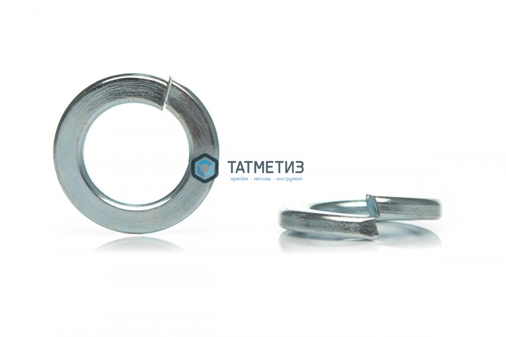 Шайба гроверная DIN 127, оц М10  (8000 шт/уп)  КТ -  магазин «ТАТМЕТИЗ»