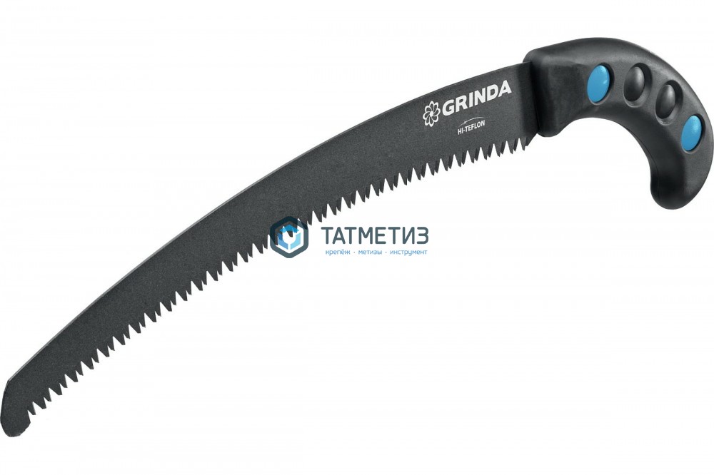 Ножовка по дереву для быстрого реза сырой древесины GRINDA GS-6, 320 мм -  магазин крепежа  «ТАТМЕТИЗ»