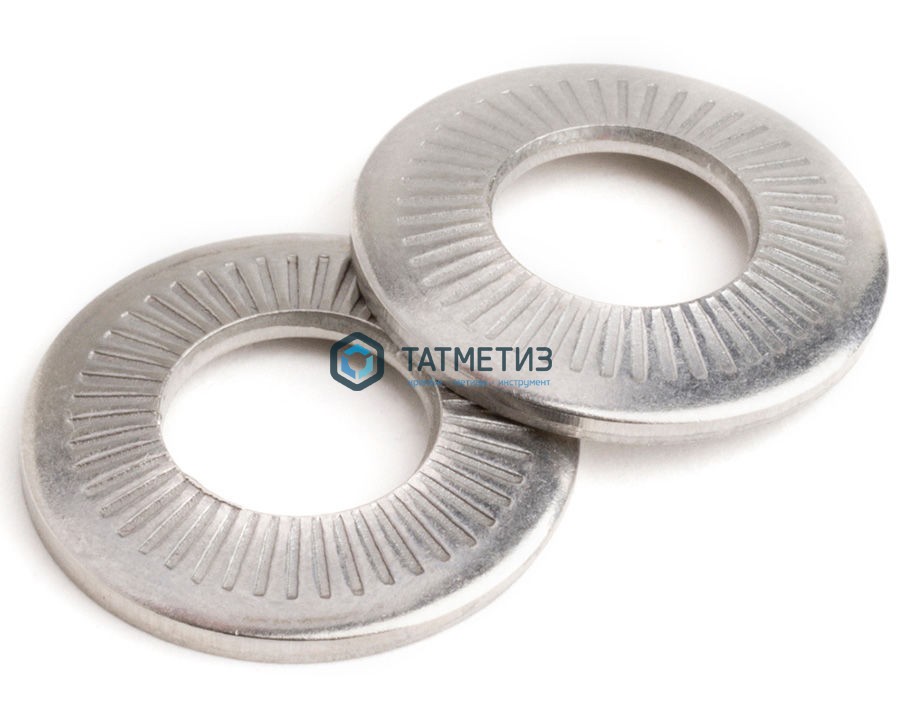 Шайба М16 оц контактная стопорная с насечками NFE 25-511 -  магазин крепежа «ТАТМЕТИЗ»