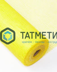 Сетка строительная фасадная 1000мм х 20м, ЖЕЛТАЯ, 5х5 мм, Fiberon, SMF230T -  магазин «ТАТМЕТИЗ»