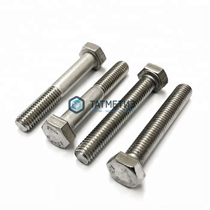 Болт М10 х 40 КП 8.8 DIN 933 оц. (уп 25 кг / 770 шт)* КК |  «ТАТМЕТИЗ» Болт М10 х 40 КП 8.8 DIN 933 оц. (уп 25 кг / 770 шт)* КК -  магазин крепежа «ТАТМЕТИЗ»