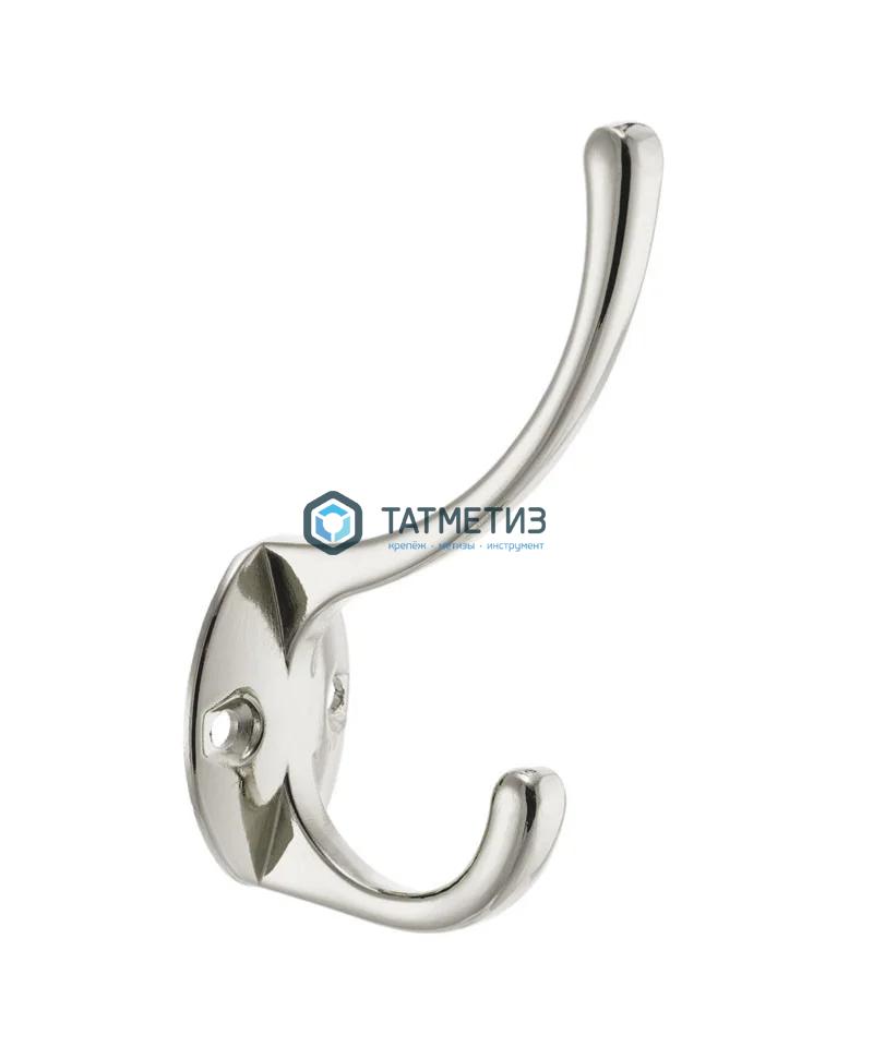 Крючок-вешалка №24 хром глянец. | «ТАТМЕТИЗ» Крючок-вешалка №24 хром глянец. - магазин крепежа «ТАТМЕТИЗ»