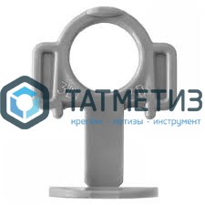 Система выравнивания плитки СВП - зажим 2.0mm Strong, серые, 100 шт, 3D KRESTIKI -  магазин крепежа «ТАТМЕТИЗ»