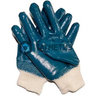 Перчатки нитриловые манжета резинка -  магазин крепежа  «ТАТМЕТИЗ»