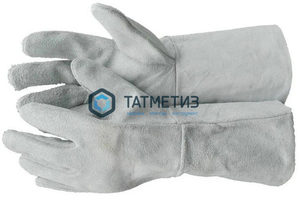 Краги сварщика серые Краги сварщика серые