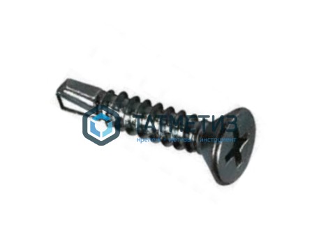 Саморезы потай оксид по металлу со сверлом 3,5х25 |  «ТАТМЕТИЗ» Саморезы потай оксид по металлу со сверлом 3,5х25 -  магазин крепежа «ТАТМЕТИЗ»