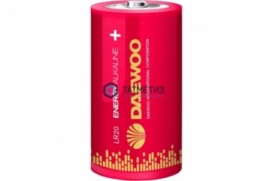 Батарейка алкалиновая тип LR20 (бочонок) 1.5В Energy DAEWOO -  магазин крепежа  «ТАТМЕТИЗ»