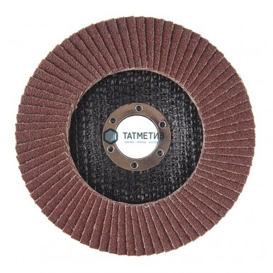 Круг лепестковый торцевой абразивный "Луга" для шлифования, 125 х 22 мм, зерно P100 -  магазин крепежа  «ТАТМЕТИЗ»