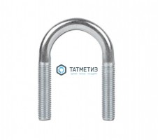 Хомут U-образный d 24 (1/2) М6  UBZ -  магазин крепежа «ТАТМЕТИЗ»