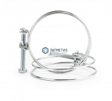 Хомут проволочный, цинк, 140 мм (5 1/2") (5 шт) -  магазин крепежа «ТАТМЕТИЗ»