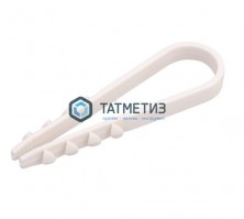 Дюбель-хомут для кабеля нейлон 11-18 бел.  (100 шт/уп)  RD |  «ТАТМЕТИЗ» Дюбель-хомут для кабеля нейлон 11-18 бел.  (100 шт/уп)  RD -  магазин крепежа «ТАТМЕТИЗ»