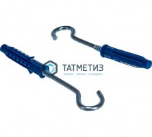 Дюбель с полукольцом KRHS 6х35 (200 шт/уп) |  «ТАТМЕТИЗ» Дюбель с полукольцом KRHS 6х35 (200 шт/уп) -  магазин крепежа «ТАТМЕТИЗ»