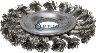 Щетка для УШМ дисковая 125 мм, жгутовая № 78 ПрофОснастка Мастер -  магазин крепежа «ТАТМЕТИЗ»