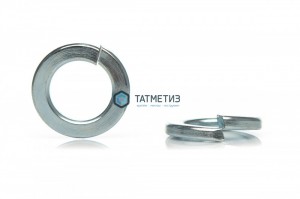 Шайба гроверная DIN 127, оц М36  (уп 25 кг/ 385 шт)* -  магазин крепежа «ТАТМЕТИЗ»