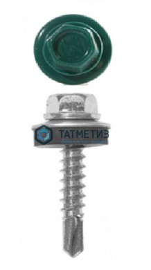 Саморез окраш.кров. 5,5х19 /6026/ DAXMER M (10х250) |  «ТАТМЕТИЗ» Саморез окраш.кров. 5,5х19 /6026/ DAXMER M (10х250) -  магазин крепежа «ТАТМЕТИЗ»