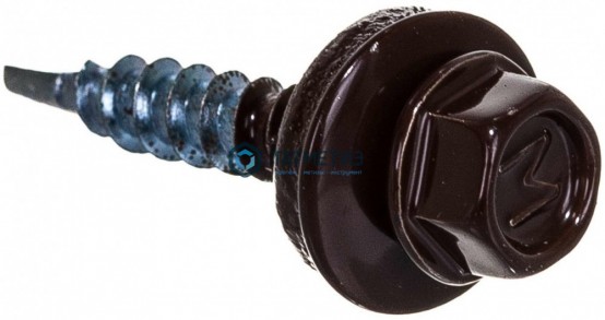 Саморез окраш.кров. 4,8х29 /8017/ DAXMER  (10х250) |  «ТАТМЕТИЗ» Саморез окраш.кров. 4,8х29 /8017/ DAXMER  (10х250) -  магазин крепежа «ТАТМЕТИЗ»