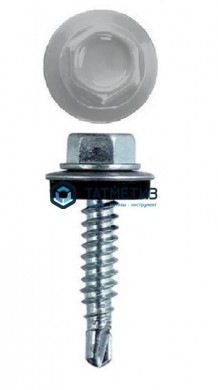 Саморез окраш.кров. 5,5х32 /7004/ DAXMER M (10х250) |  «ТАТМЕТИЗ» Саморез окраш.кров. 5,5х32 /7004/ DAXMER M (10х250) -  магазин крепежа «ТАТМЕТИЗ»