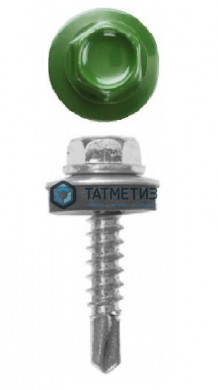 Саморез окраш.кров. 5,5х19 /6002/ DAXMER MS (10х250) |  «ТАТМЕТИЗ» Саморез окраш.кров. 5,5х19 /6002/ DAXMER MS (10х250) -  магазин крепежа «ТАТМЕТИЗ»