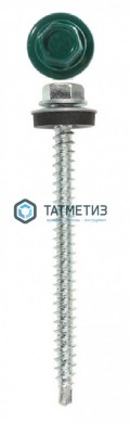 Саморез окраш.кров. 4,8х70 /6026/ (1000 шт/уп)  ОМАХ зеленый опал |  «ТАТМЕТИЗ» Саморез окраш.кров. 4,8х70 /6026/ (1000 шт/уп)  ОМАХ зеленый опал -  магазин крепежа «ТАТМЕТИЗ»