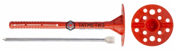 Дюбель д/изоляции IZL-T 10х120  (1000 шт/уп) ТК -  магазин крепежа «ТАТМЕТИЗ»