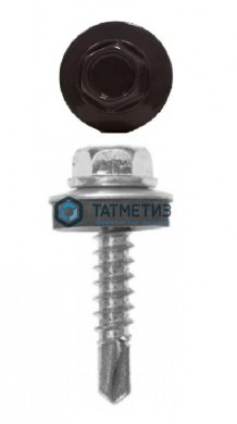 Саморез окраш.кров. 5,5х19 /8019/ DAXMER M (10х250) |  «ТАТМЕТИЗ» Саморез окраш.кров. 5,5х19 /8019/ DAXMER M (10х250) -  магазин крепежа «ТАТМЕТИЗ»