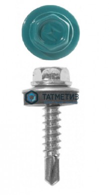 Саморез окраш.кров. 5,5х19 /5021/ DAXMER M (10х250) |  «ТАТМЕТИЗ» Саморез окраш.кров. 5,5х19 /5021/ DAXMER M (10х250) -  магазин крепежа «ТАТМЕТИЗ»
