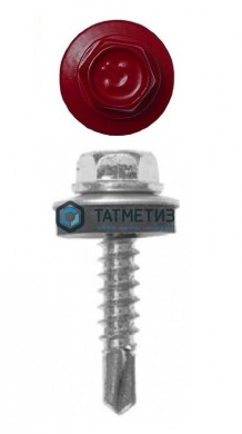 Саморез окраш.кров. 5,5х19 /3005/ DAXMER M (10х250) |  «ТАТМЕТИЗ» Саморез окраш.кров. 5,5х19 /3005/ DAXMER M (10х250) -  магазин крепежа «ТАТМЕТИЗ»