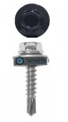 Саморез окраш.кров. 5,5х19 /7024/  (4000 шт/уп) KENNER (Тайвань) |  «ТАТМЕТИЗ» Саморез окраш.кров. 5,5х19 /7024/  (4000 шт/уп) KENNER (Тайвань) -  магазин крепежа «ТАТМЕТИЗ»