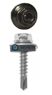 Саморез окраш.кров. 5,5х19 /9005/ DAXMER M (10х250) |  «ТАТМЕТИЗ» Саморез окраш.кров. 5,5х19 /9005/ DAXMER M (10х250) -  магазин крепежа «ТАТМЕТИЗ»