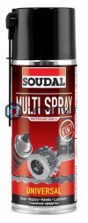 Смазка SOUDAL многофункциональная Multi Spray, 400 мл -  магазин крепежа  «ТАТМЕТИЗ»