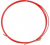 Протяжка кабельная (мини УЗК в бухте), стеклопруток, d=3,5 мм 5 м красная -  магазин крепежа  «ТАТМЕТИЗ»
