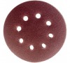 Круг абразивный на ворсовой подложке под "липучку", перфорированный, P 60, 125 мм, 5 шт.// MATRIX -  магазин крепежа  «ТАТМЕТИЗ»