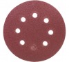 Круг абразивный на ворсовой подложке под "липучку", перфорированный, P 80, 125 мм, 5 шт.// MATRIX -  магазин крепежа  «ТАТМЕТИЗ»