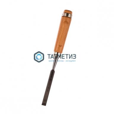 Стамеска-долото ЗУБР "ЭКСПЕРТ" полукруглая с деревянной ручкой, хромованадиевая сталь, 25мм -  магазин крепежа  «ТАТМЕТИЗ»