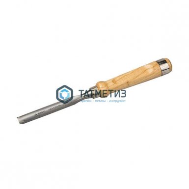 Стамеска-долото ЗУБР "ЭКСПЕРТ" полукруглая с деревянной ручкой, хромованадиевая сталь, 18мм -  магазин крепежа  «ТАТМЕТИЗ»