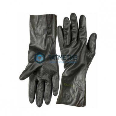 Перчатки KRAFTOOL противокислотные, неопреновые, повышенной прочности, с х/б напылением, размер XL -  магазин «ТАТМЕТИЗ»