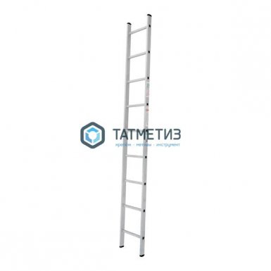 Лестница, 1 х 9 ступеней, алюминиевая, односекционная  Новая высота серия NV100 -  магазин крепежа  «ТАТМЕТИЗ»