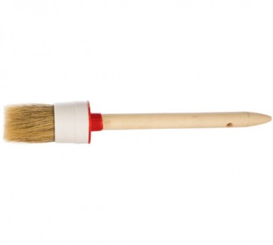 Кисть круглая  40мм № 10, натуральная щетина, деревянная ручка// MATRIX -  магазин крепежа  «ТАТМЕТИЗ»