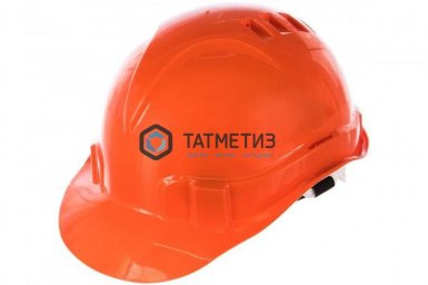 Каска защитная из ударопрочной пластмассы, оранжевая// СИБРТЕХ -  магазин крепежа  «ТАТМЕТИЗ»