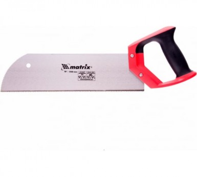 Ножовка по фанере с запилом, 325 мм, двухкомпонентная рукоятка// MATRIX -  магазин крепежа  «ТАТМЕТИЗ»