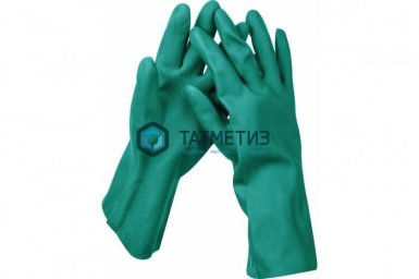 Перчатки KRAFTOOL маслобензостойкие, нитриловые, повышенной прочности, с х/б напылением, размер XL -  магазин «ТАТМЕТИЗ»