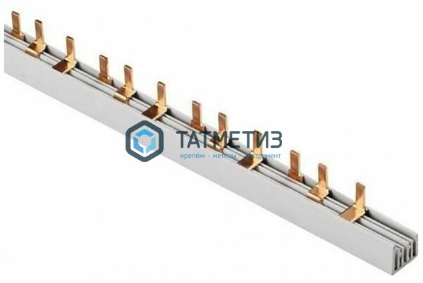 Шина соединительная PIN 2п 63А (дл.22 см) ИЭК | «ТАТМЕТИЗ» Шина соединительная PIN 2п 63А (дл.22 см) ИЭК - магазин крепежа «ТАТМЕТИЗ»