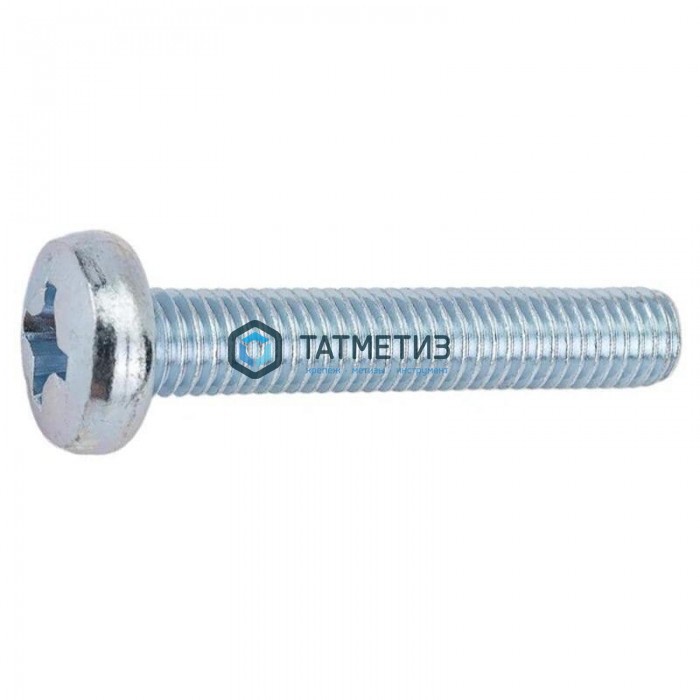 Винт п/ц DIN 7985 оц 8х100  ( 500 шт/уп) OMAX |  «ТАТМЕТИЗ» Винт п/ц DIN 7985 оц 8х100  ( 500 шт/уп) OMAX -  магазин крепежа «ТАТМЕТИЗ»