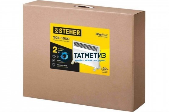 Конвектор электрический STEHER 1.5 кВт -  магазин крепежа «ТАТМЕТИЗ»