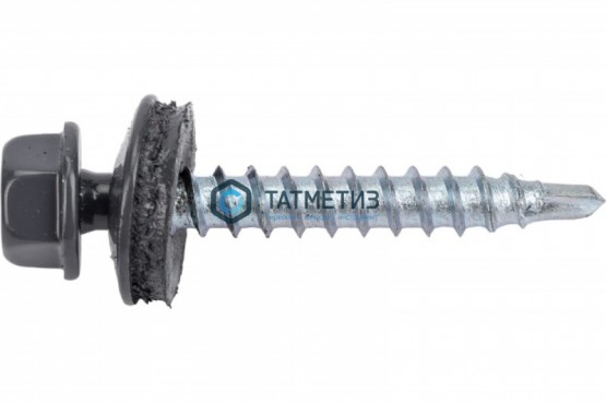 Саморез окраш.кров. 5,5х32 /7024/ DAXMER M (10х250) |  «ТАТМЕТИЗ» Саморез окраш.кров. 5,5х32 /7024/ DAXMER M (10х250) -  магазин крепежа «ТАТМЕТИЗ»